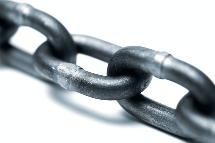 Photo: Chain links